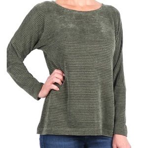 NWT Chenille Sweater - Green